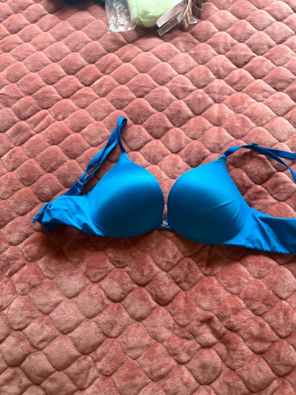 Victoria's Secret Bright Blue Push-Up Bra